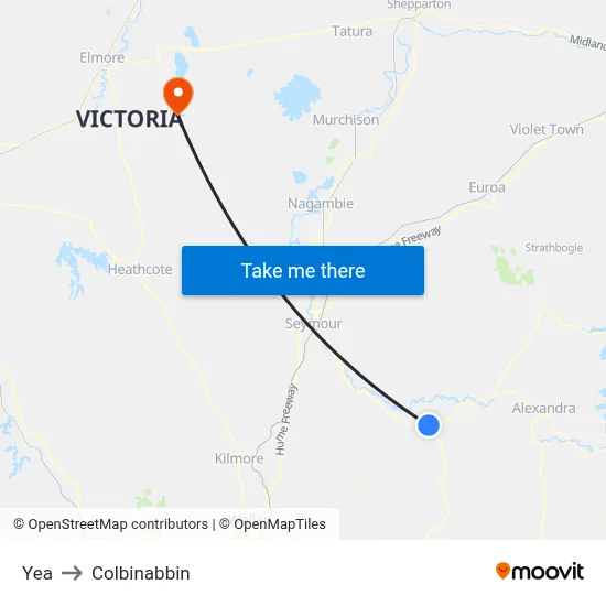 Yea to Colbinabbin map