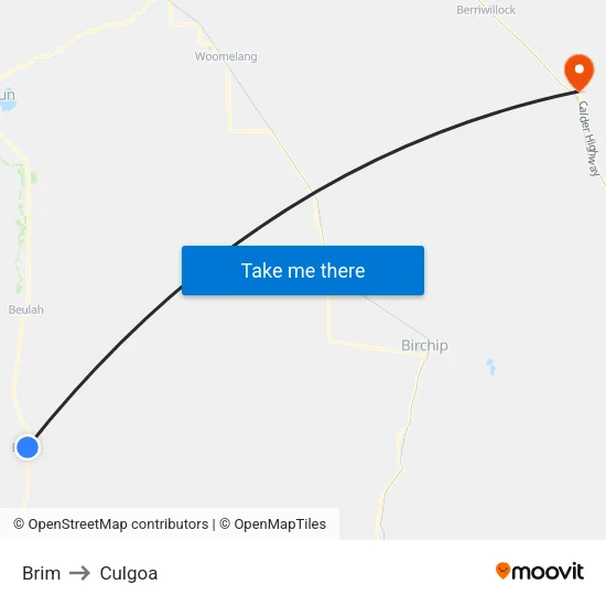 Brim to Culgoa map
