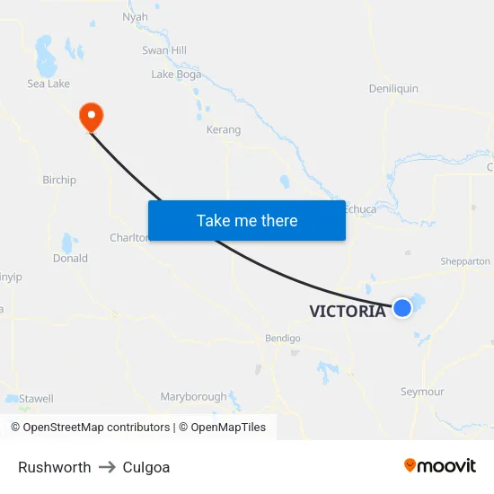 Rushworth to Culgoa map