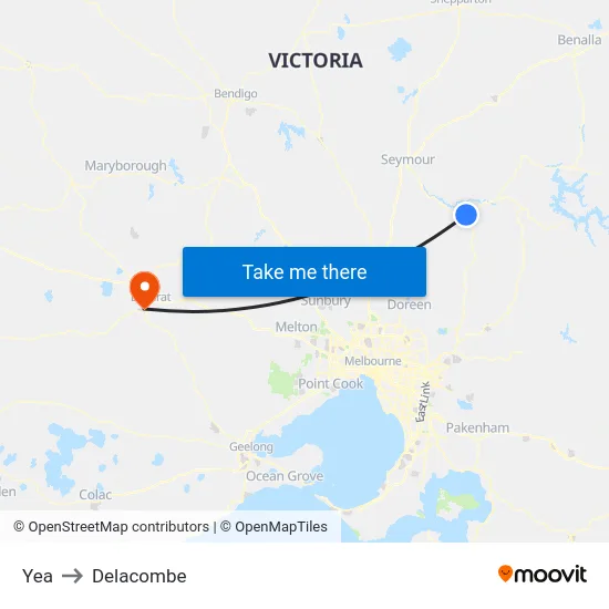 Yea to Delacombe map