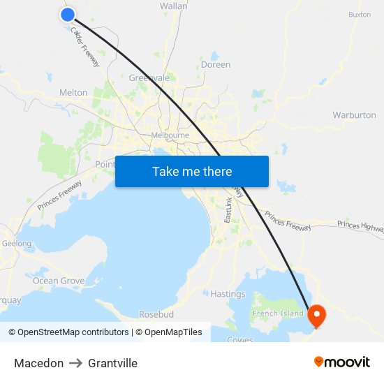Macedon to Grantville map
