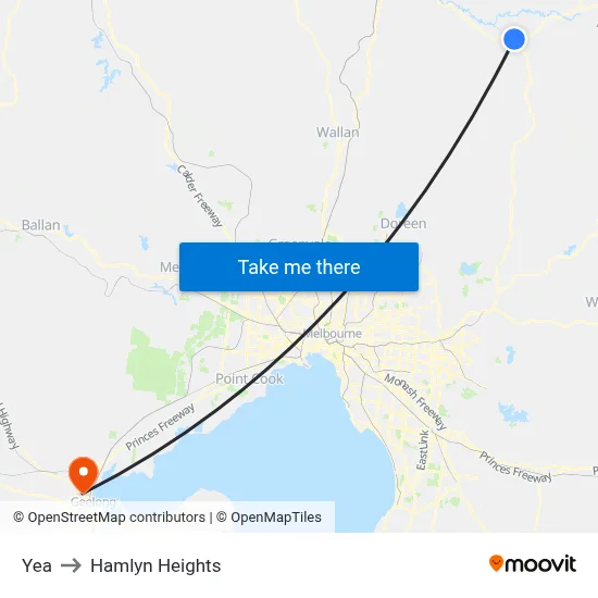 Yea to Hamlyn Heights map