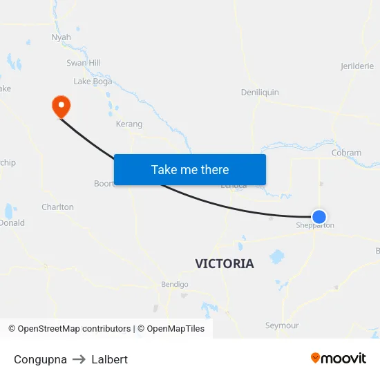 Congupna to Lalbert map