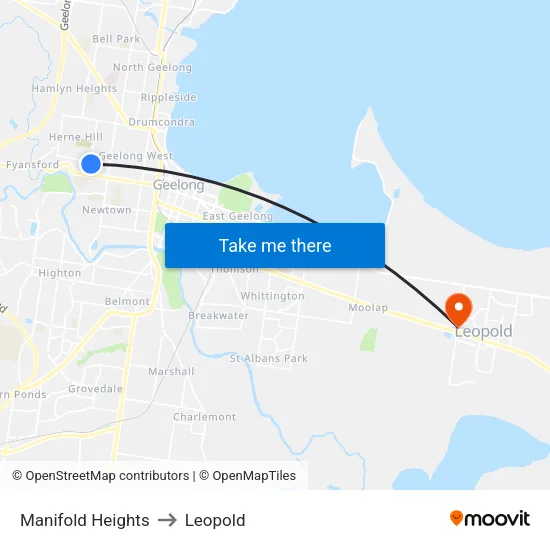 Manifold Heights to Leopold map
