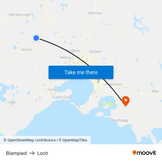 Blampied to Loch map