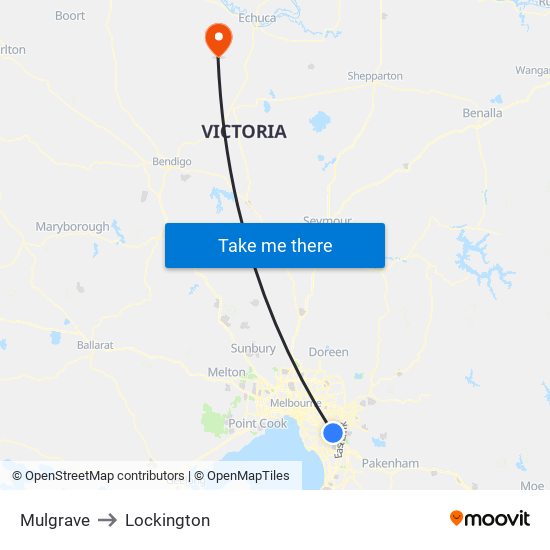 Mulgrave to Lockington map