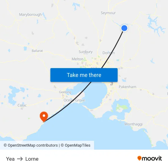 Yea to Lorne map
