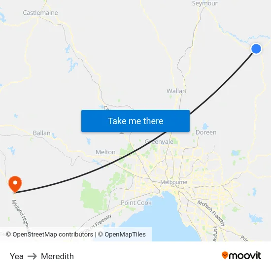 Yea to Meredith map