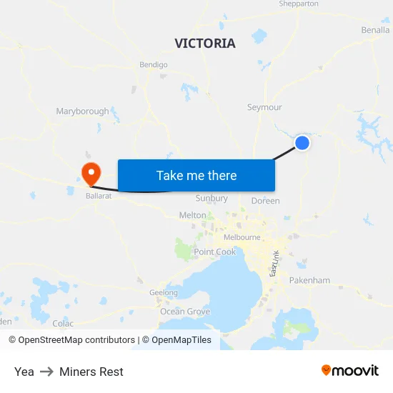 Yea to Miners Rest map