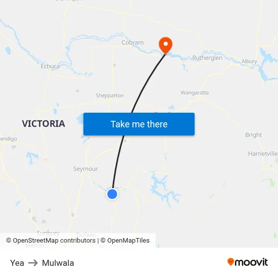 Yea to Mulwala map