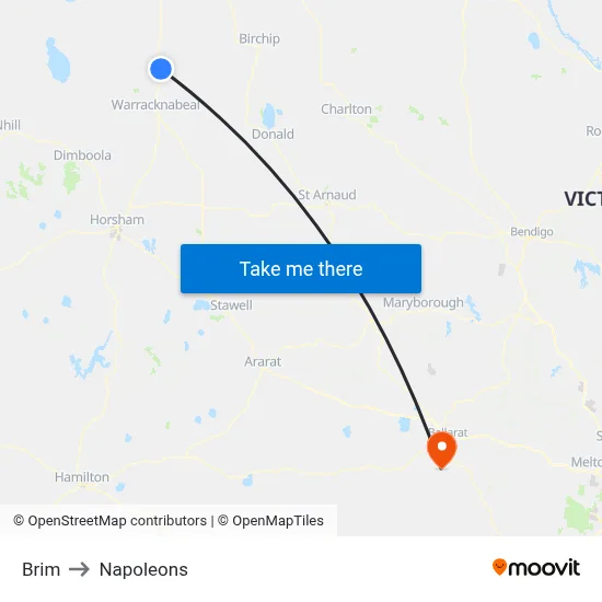 Brim to Napoleons map