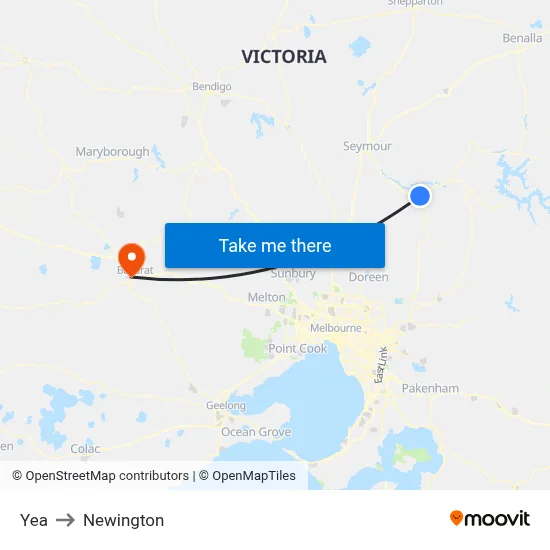 Yea to Newington map