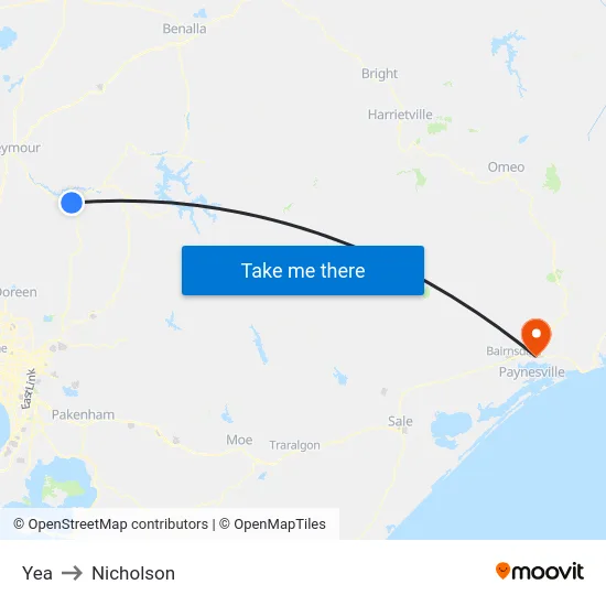 Yea to Nicholson map