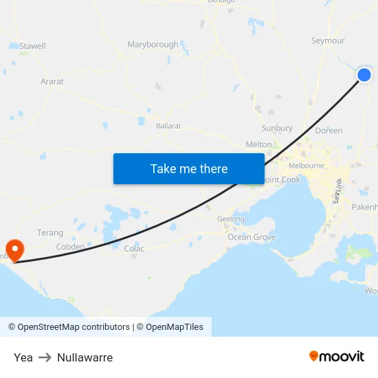 Yea to Nullawarre map