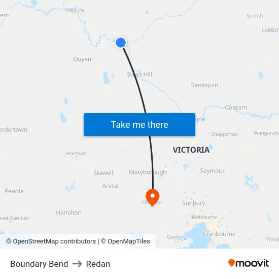 Boundary Bend to Redan map