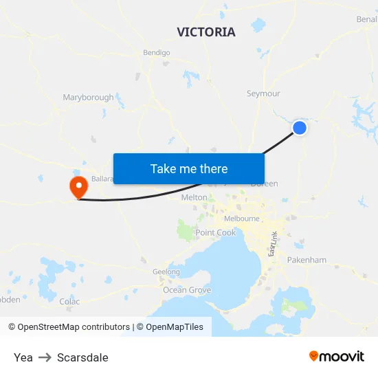 Yea to Scarsdale map