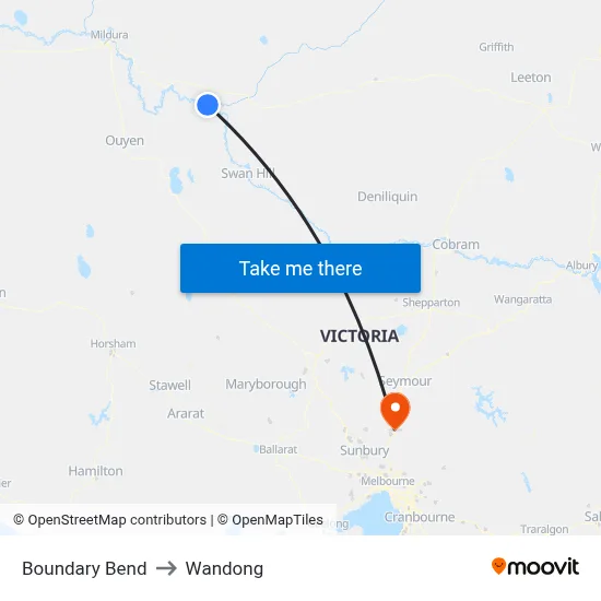 Boundary Bend to Wandong map