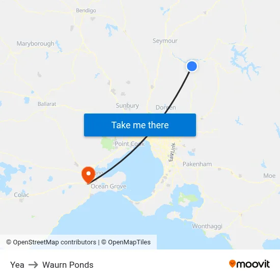 Yea to Waurn Ponds map