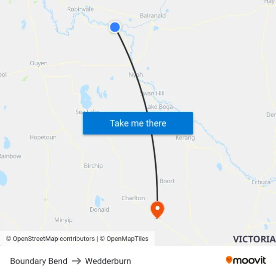 Boundary Bend to Wedderburn map