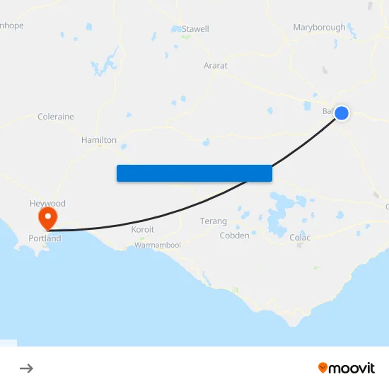 Brown Hill to Allestree map