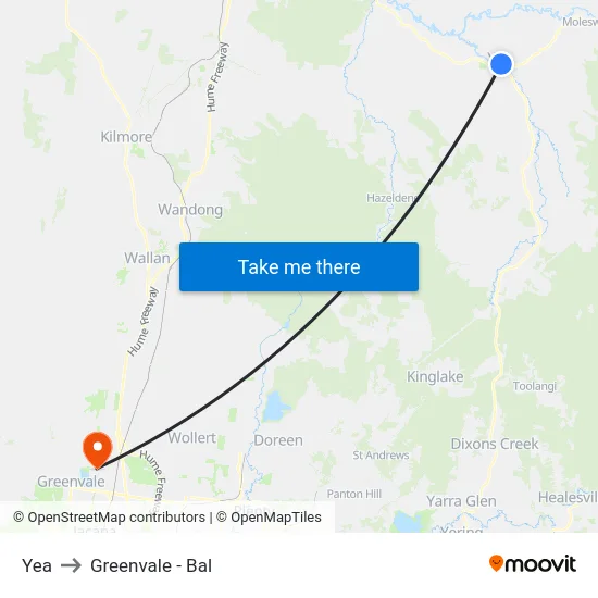 Yea to Greenvale - Bal map