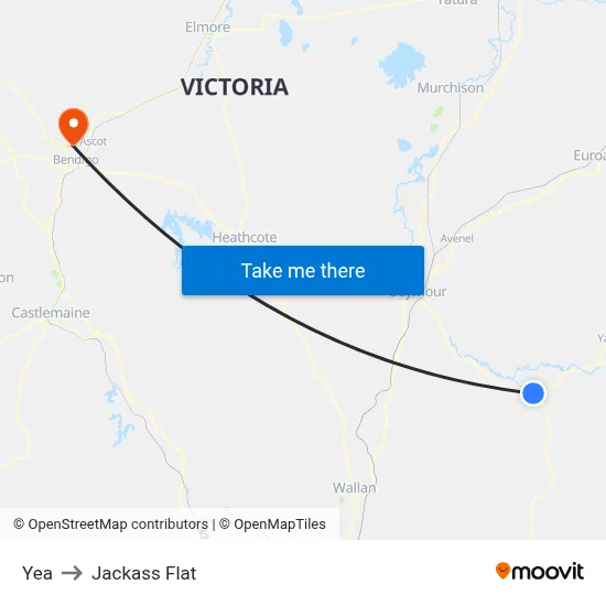Yea to Jackass Flat map