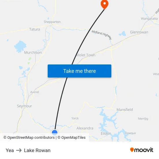 Yea to Lake Rowan map