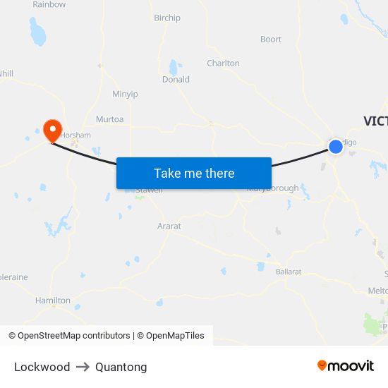 Lockwood to Quantong map