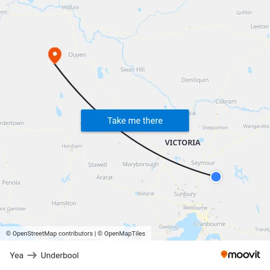 Yea to Underbool map