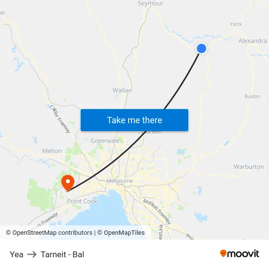 Yea to Tarneit - Bal map