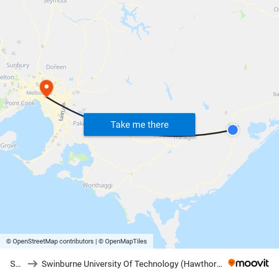 Sale to Swinburne University Of Technology (Hawthorn Campus) map