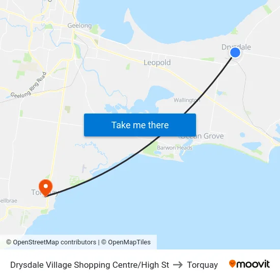 Drysdale Village Shopping Centre/High St to Torquay map