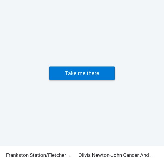 Frankston Station/Fletcher Rd (Frankston) to Olivia Newton-John Cancer And Wellness Centre map