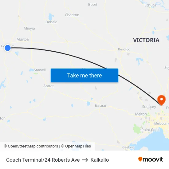 Coach Terminal/24 Roberts Ave to Kalkallo map