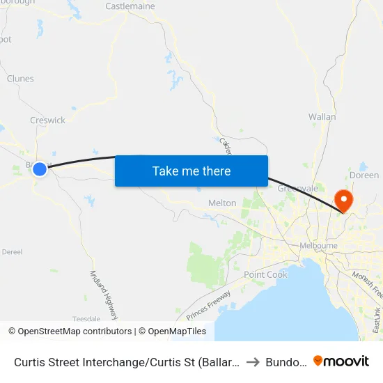 Curtis Street Interchange/Curtis St to Bundoora map