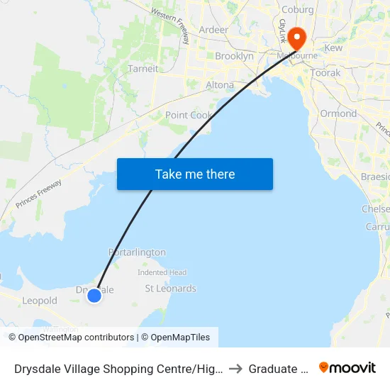 Drysdale Village Shopping Centre/High St to Graduate House map