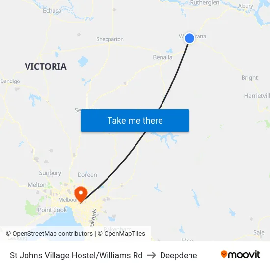 St Johns Village Hostel/Williams Rd to Deepdene map