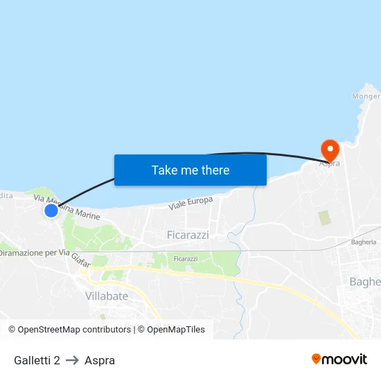 Galletti 2 to Aspra map