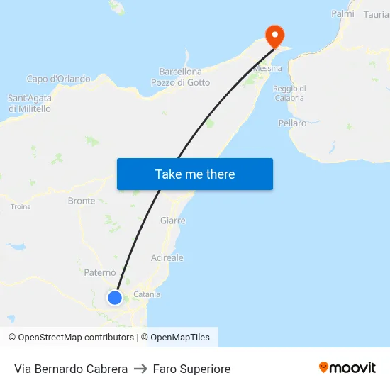 Bernardo Cabrera Street to Upper Lighthouse map