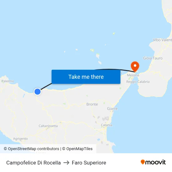 Campofelice Di Rocella to Upper Lighthouse map