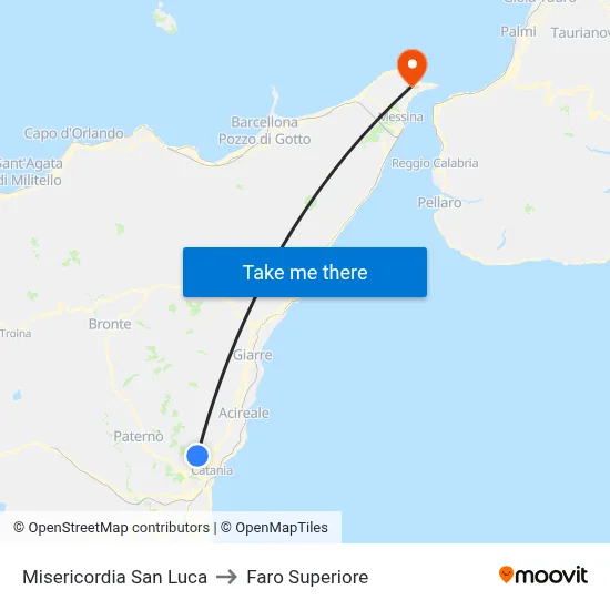 Mercy St. Luke to Upper Lighthouse map
