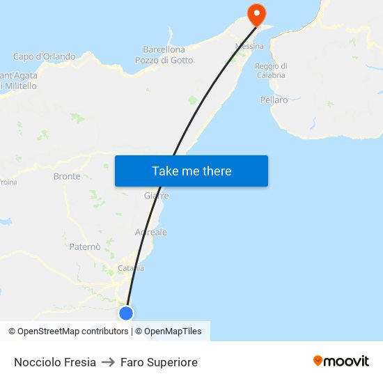 Nocciolo Fresia to Faro Superiore map