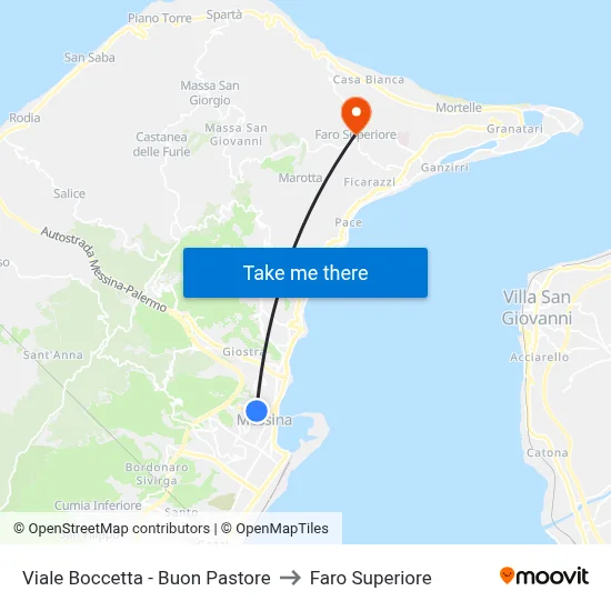 Boccetta Avenue - Good Shepherd to Upper Lighthouse map