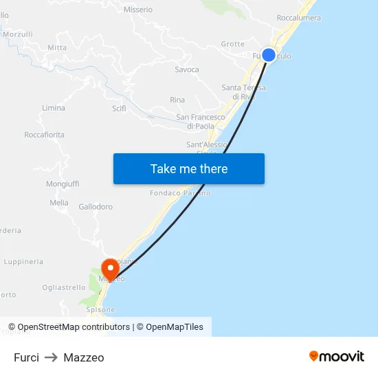 Furci to Mazzeo map