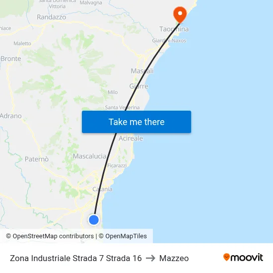 Industrial Zone Road 7 Road 16 to Mazzeo map