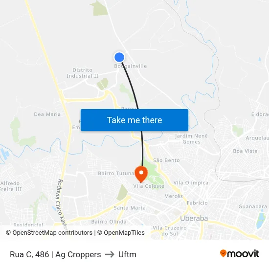 Rua C, 486 |  Ag Croppers to Uftm map