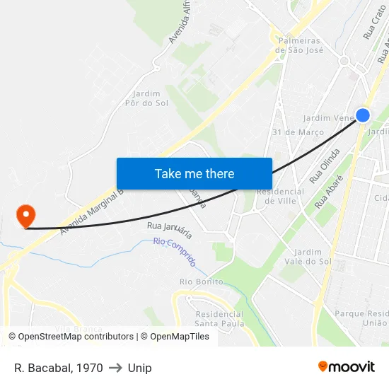 R. Bacabal, 1970 to Unip map
