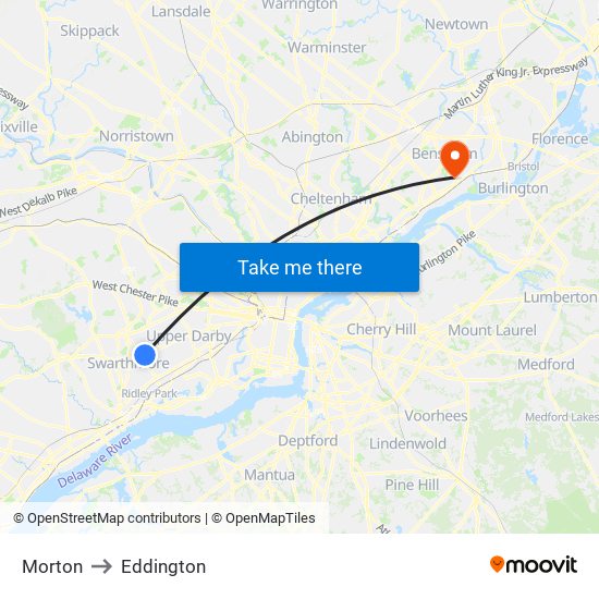 Morton to Eddington map