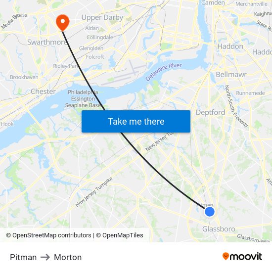 Pitman to Morton map