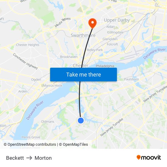 Beckett to Morton map